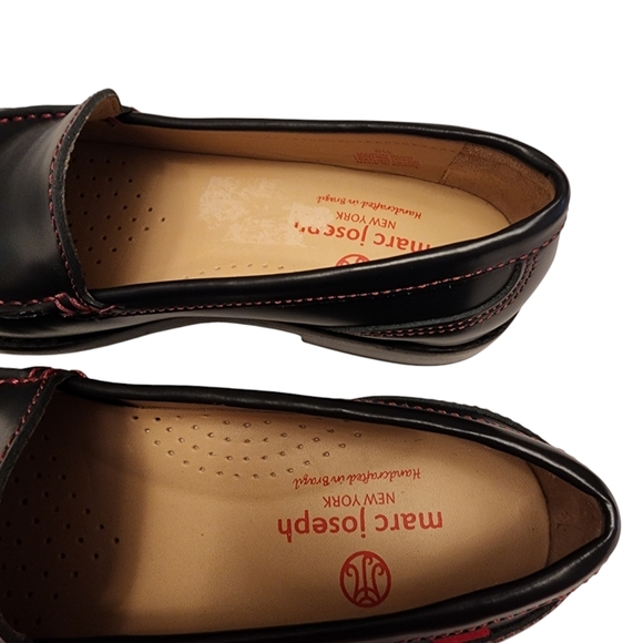 Marc Joseph New York Mason Boulevard Navy Loafers 5.5 - Picture 5 of 8